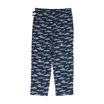 Navy Print Pajama Bottom