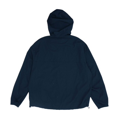 Black Solid Rain Jacket