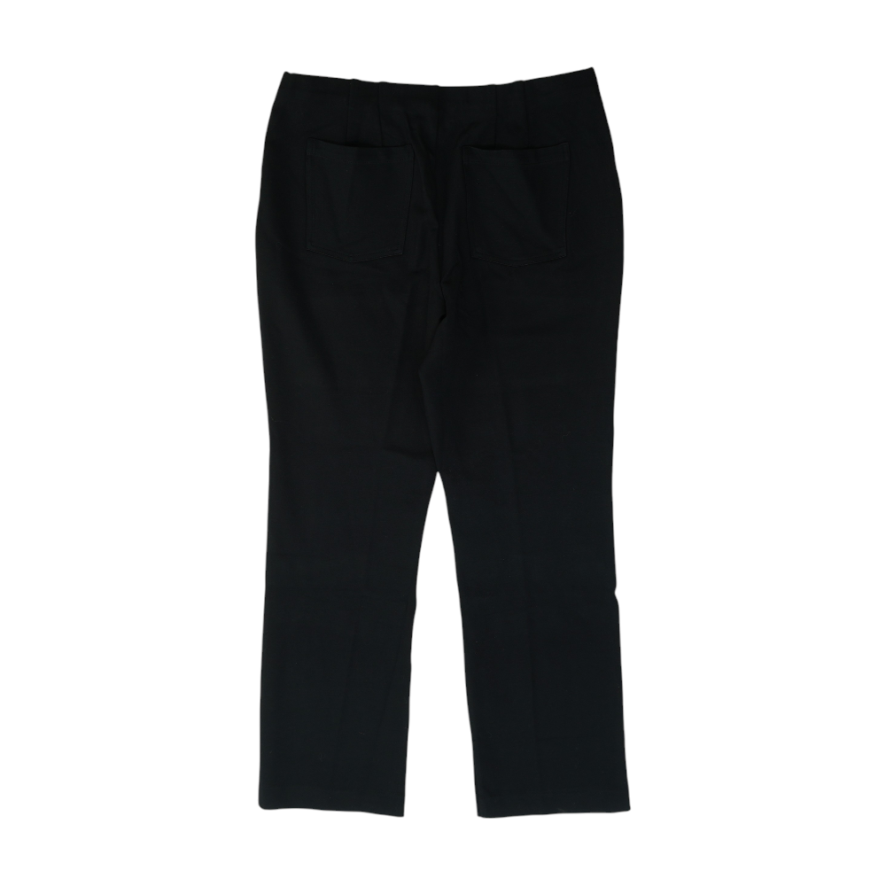 Black Straight Pants
