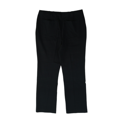 Black Straight Pants