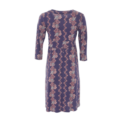 Navy Floral Mini Dress