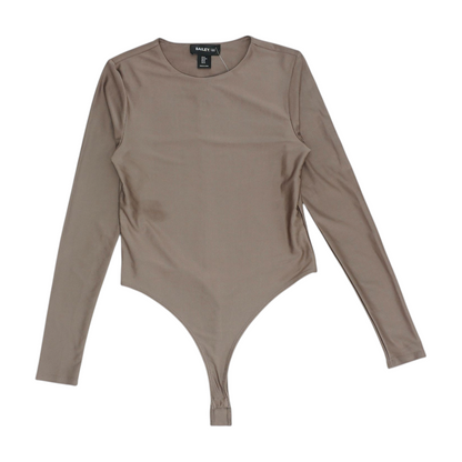 Brown Bodysuit Blouse