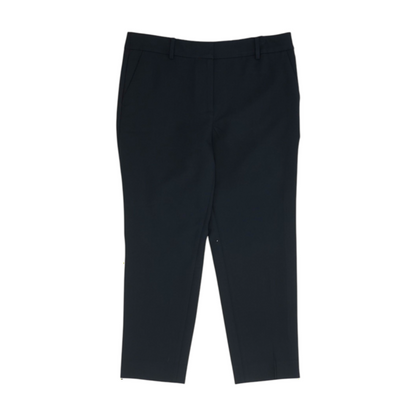 Navy Petite Straight Pants