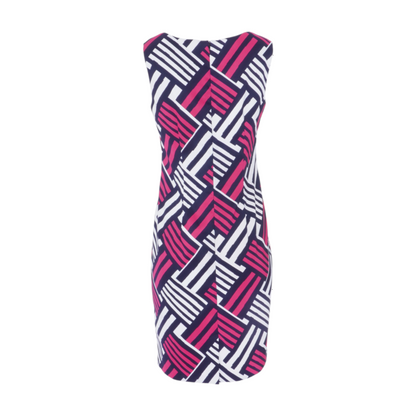 Multi Abstract Mini Dress