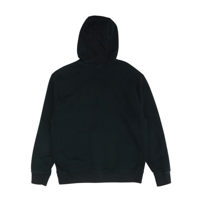 Black Solid Hoodie Pullover