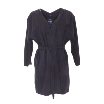 Black Solid Robe