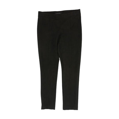 Black Solid Pants