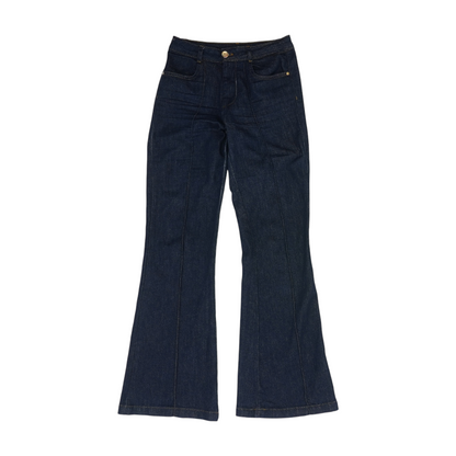 Blue Bootcut Jeans