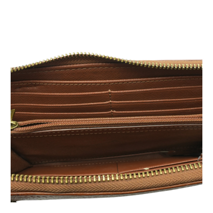 Brown Continental Wallet