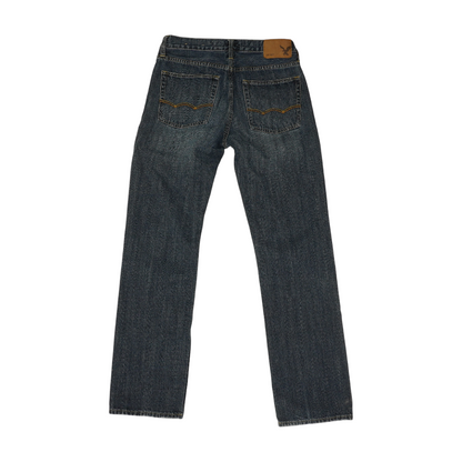 Solid Straight Jeans