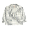 Skies are Blue White Striped Blazer – Image 1
