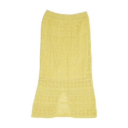Yellow Maxi Skirt