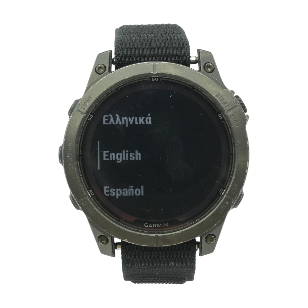 47mm Fenix 7 Pro Sapphire Edition Black Smartwatch Black Band Small