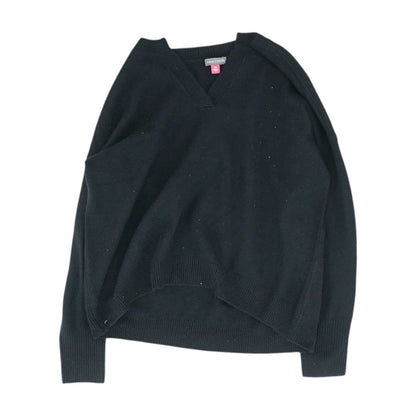 Black V-Neck Sweater