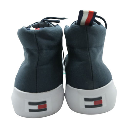 Radio Chukka Navy High Top Athletic Shoes