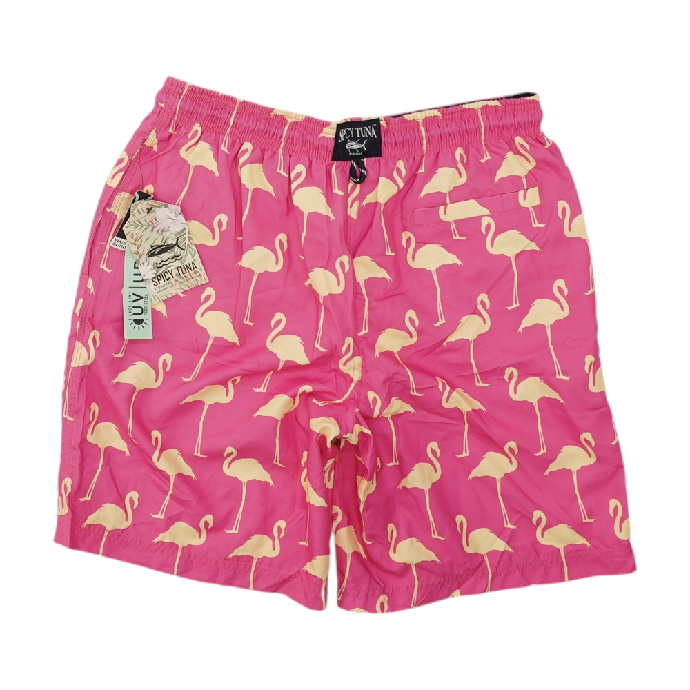 Pink Print Swim Bottom