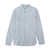 Blue Striped Flannel Button Down
