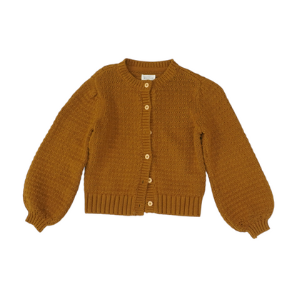 Mustard Cardigan Sweater