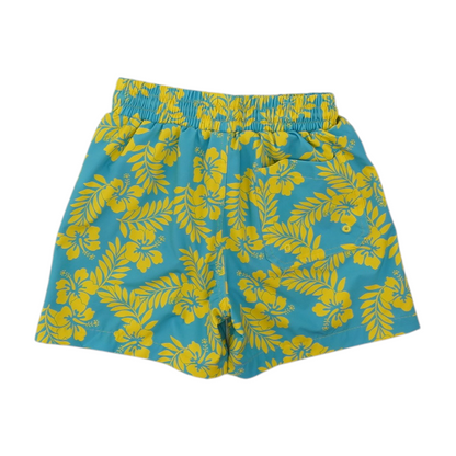 Yellow Tropical Swim Bottom