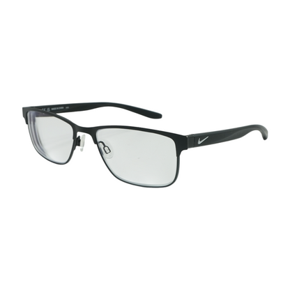 Black NIKE 8190 Square Prescription Eyewear