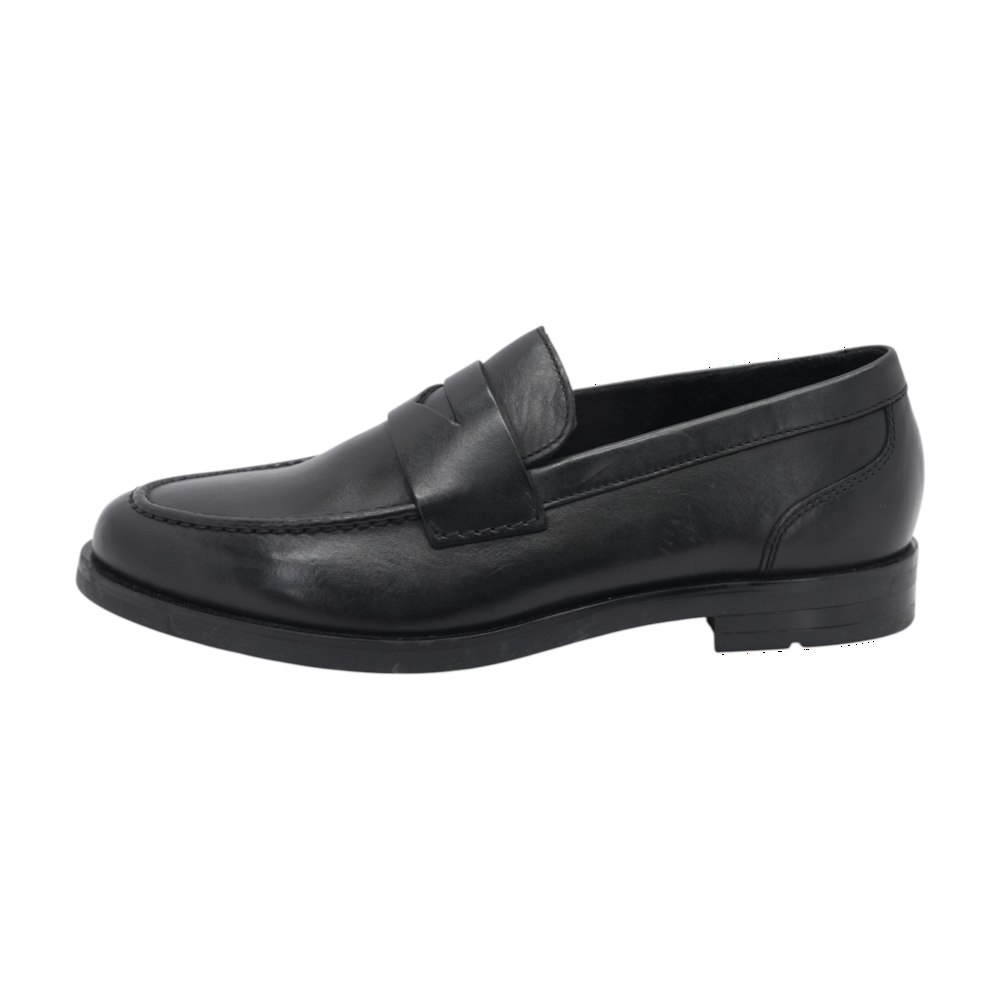Black Slip-On Dress Shoes