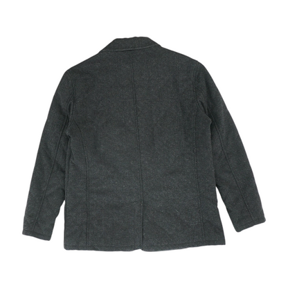 Black Check Coat