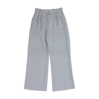 Gray Short Wide Leg Pants