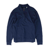 Navy Solid 1/4 Zip Pullover