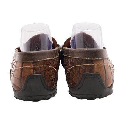 Brown Lace-Up Dress Shoes