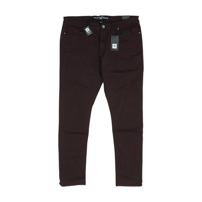 Burgundy Regular Jeans