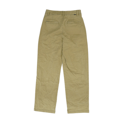 Khaki Straight Pants