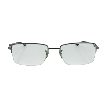 Silver Browline Prescription Eyewear