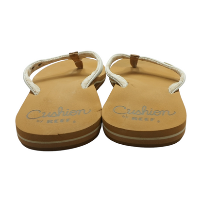 White Flip-Flop Sandals