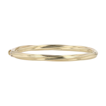 14K Yellow Gold Bangle Bracelet