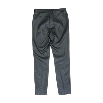 Black Solid Pants