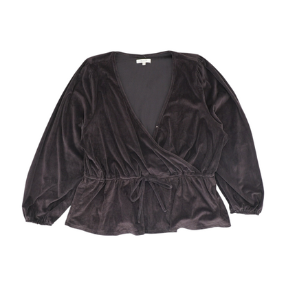 Brown Plus Blouse