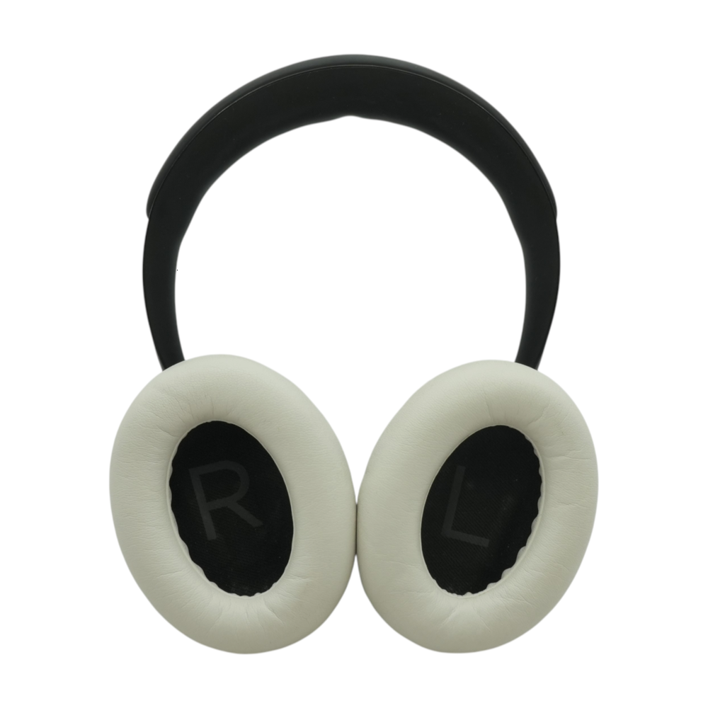 Black Noise Cancelling 700 Headphones With White Earpads