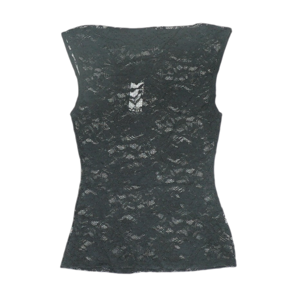 Black Floral Blouse