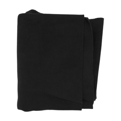 Black 100% Polyester Scarf