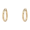14K Yellow Gold Hoop Earrings