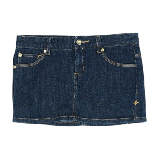 Blue Mini Skirt
