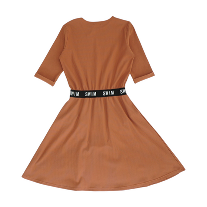 Brown One-Piece
