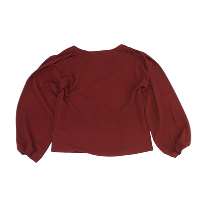 Burgundy Blouse