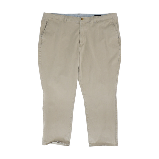 Beige Regular Pants