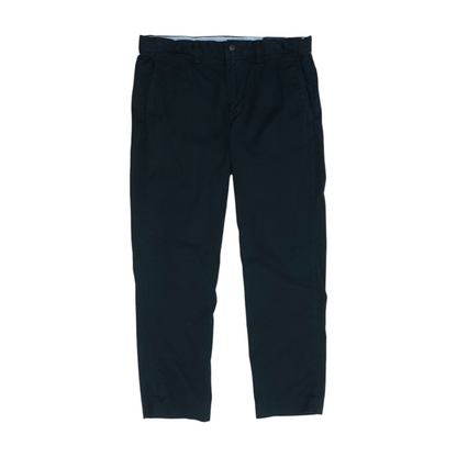 Black Straight Pants