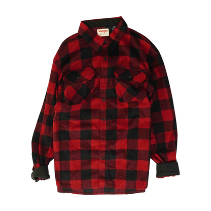 Red Check Flannel Button Down