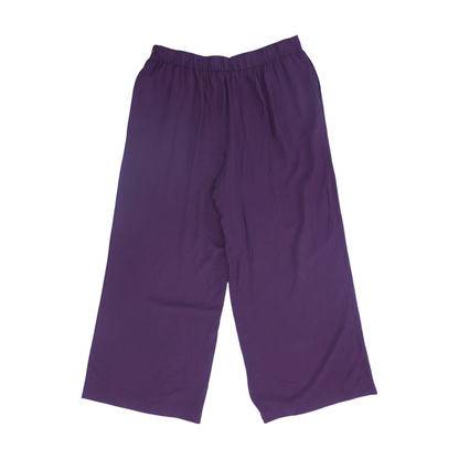 Maroon Solid Pajama Bottom