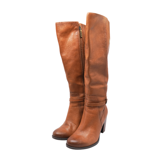 Brown Knee-High Boots