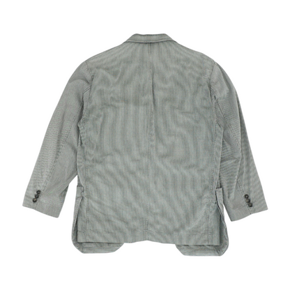 Vintage Gray Houndstooth Blazer