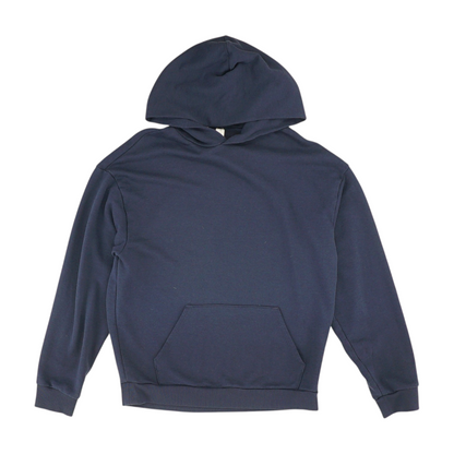 Navy Solid Hoodie Pullover